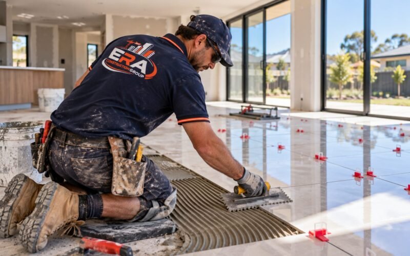 Photo Floor Tiling